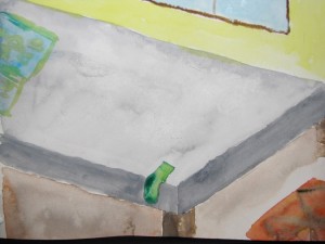 Bed Sock Painting