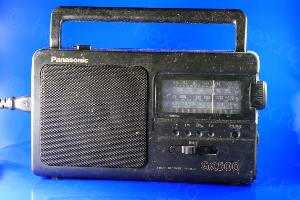 Panasonic RF-3500 (GX500) low audio volume fix – and thus goes by