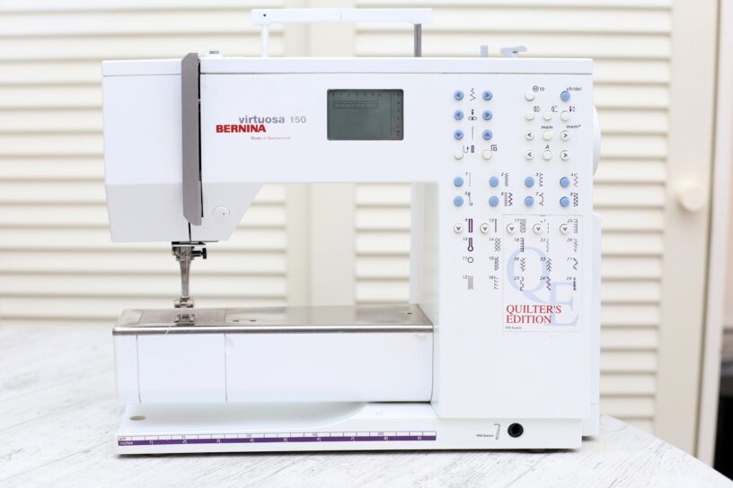 Bernina Virtuosa 150 QE Rescue and thus goes by another day